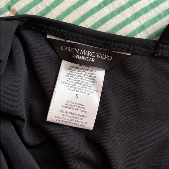 Carmen Marc Valvo One Piece Swimsuit Size 8 NWOT - Picture 5 of 6